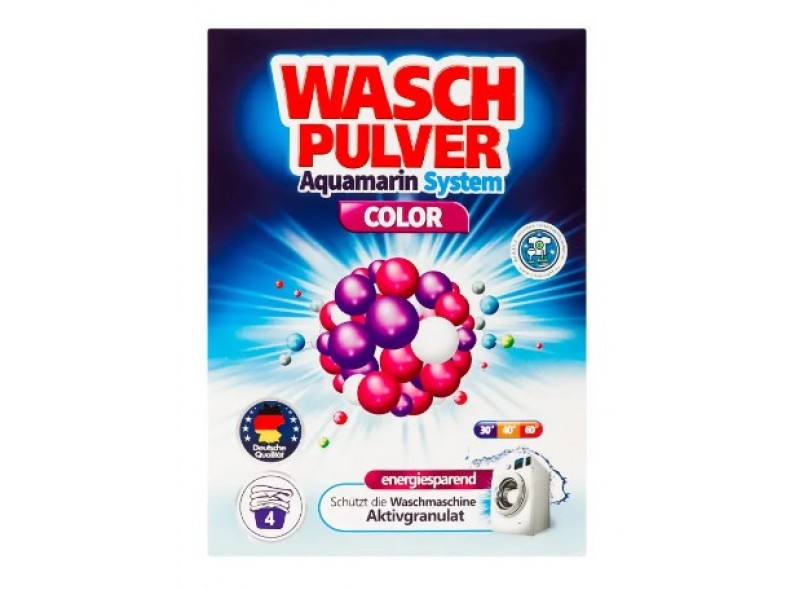 Стиральный порошок WASCH PULVER Color 340 г, к/к (97-050) Стиральный порошок WASCH PULVER Color 340 г, к/к (97-050)